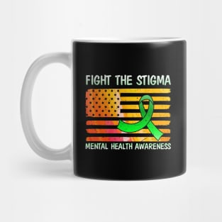 Mental Health Awareness Month of May Fight the Stigma Mug